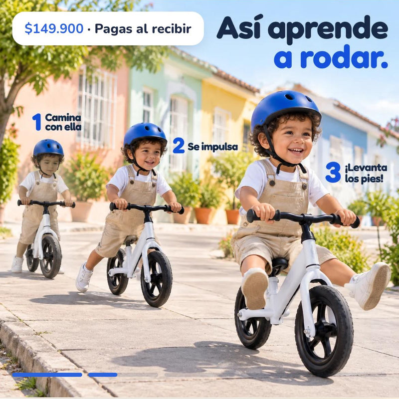 Triciclo Evolutivo 4 en 1 – Ayuda a Tu Bebé a Caminar Seguro y Sin Caídas